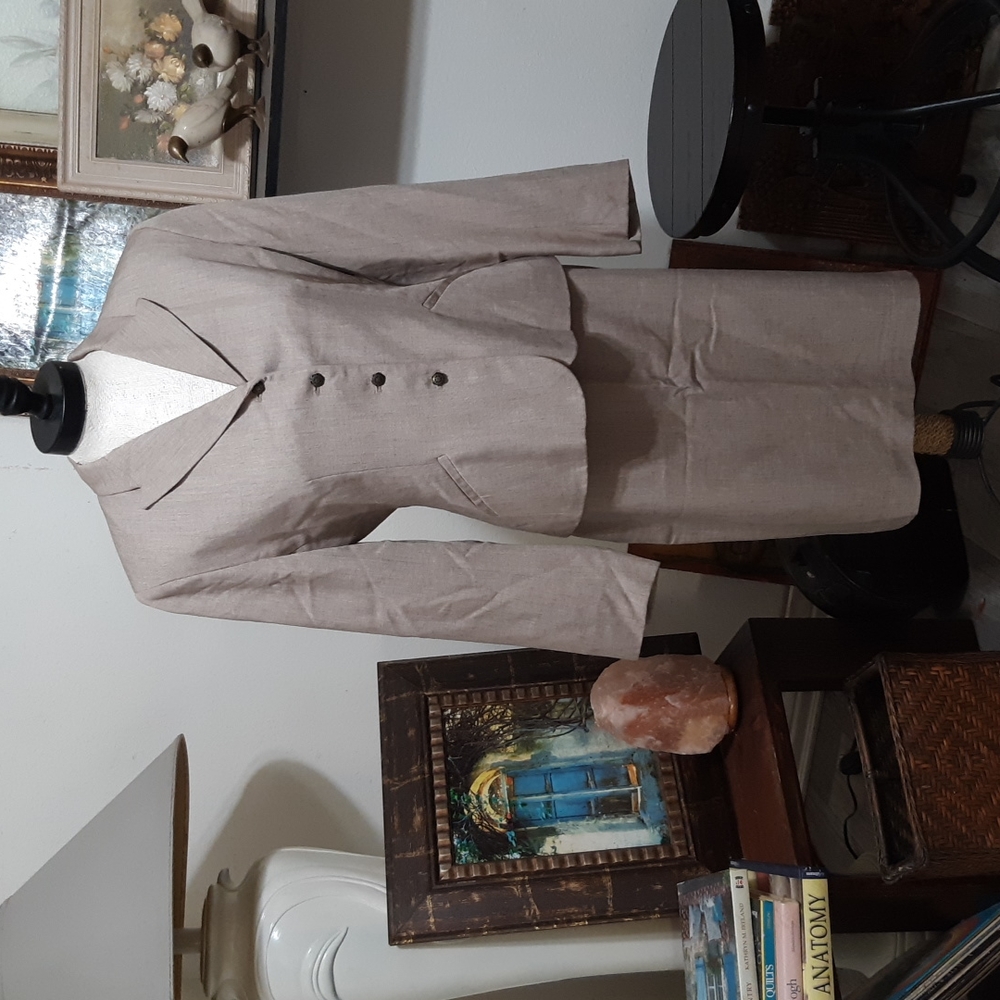 Womens Skirt Jacket Suit set sz 8p/10p CW career professional Office Business